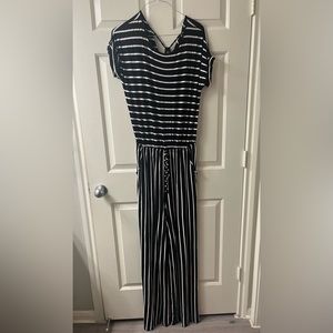 Women pants jumpsuit with pockets